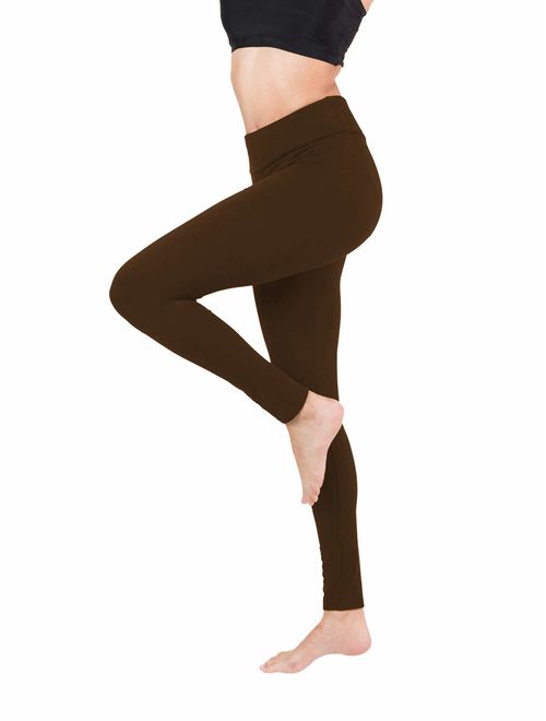 Baihetu High Waist Leggings with Inner Pocket Super Soft Yoga Pants for Women