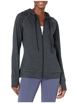 Women's Brushed Tech Stretch Full-Zip Hoodie