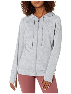 Women's Brushed Tech Stretch Full-Zip Hoodie