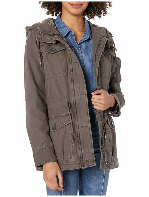 Levi's Women's Cotton Four Pocket Hooded Field Jacket