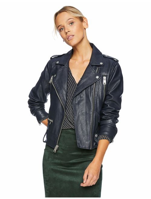 Levi's Women's Faux Leather Contemporary Asymmetrical Motorcycle Jacket