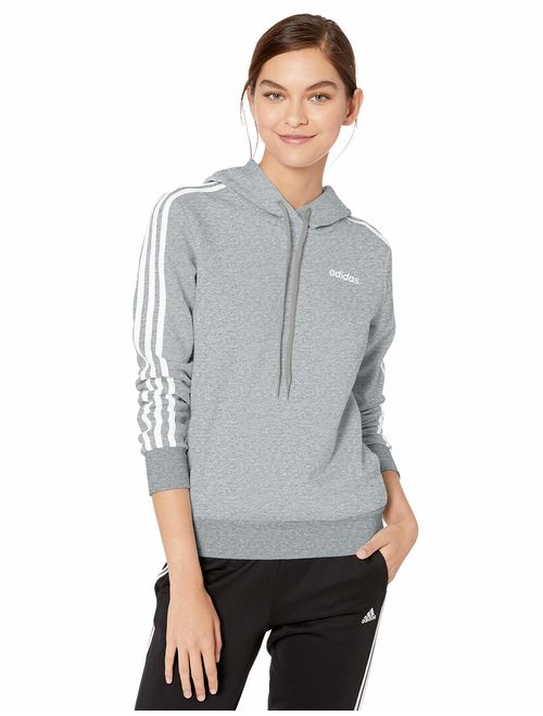 adidas Women's Essentials 3-stripes Fleece Hoodie Sweatshirt