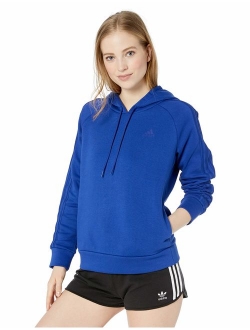 Women's Athletics Essential Cotton Fleece 3 Stripe Pullover Hoody