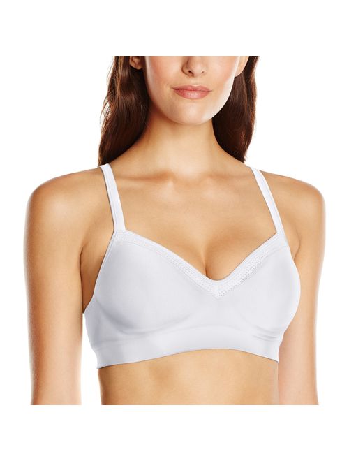 Hanes Women's Comfort Evolution Lace Wire Free Bra