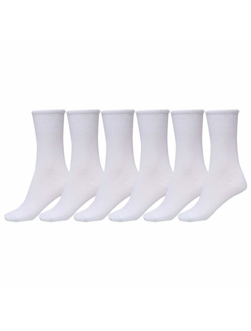 Hanes Women's ComfortSoft Crew Socks 3-Pack