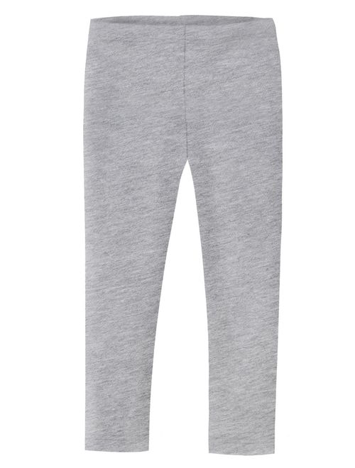 City Threads Girls' Leggings in 100% Cotton School Uniform Play - Made in USA!