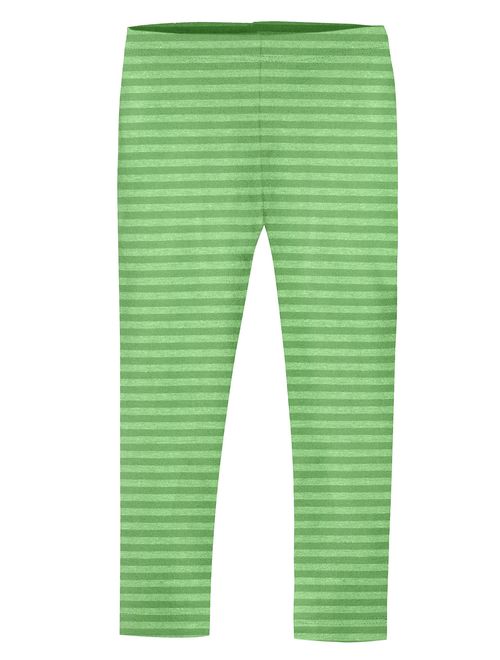 City Threads Girls' Leggings in 100% Cotton School Uniform Play - Made in USA!