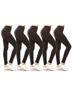 High Waisted Solid Yoga Leggings