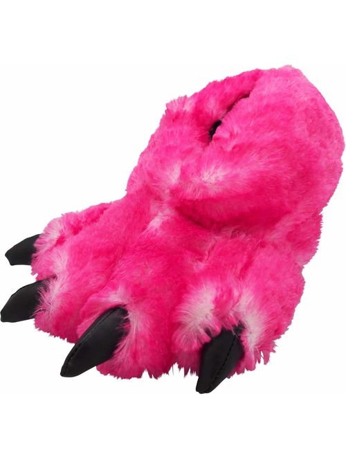 NORTY Grizzly Bear Stuffed Animal Claw Paw Slippers Toddlers, Kids & Adults