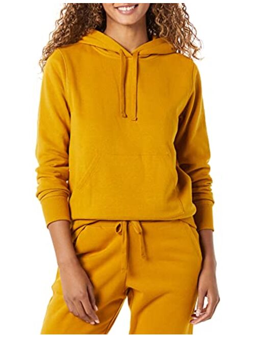 Amazon Essentials Women's French Terry Fleece Pullover Hoodie