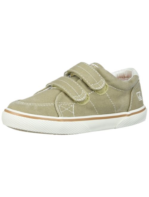 Sperry Halyard Hook & Loop Boat Shoe (Toddler/Little Kid)