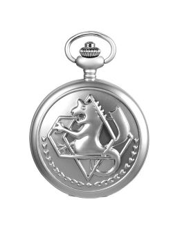 Fullmetal Alchemist Pocket Watch with Chain Box for Cosplay Accessories Anime, The Alchemist Pocket Watch