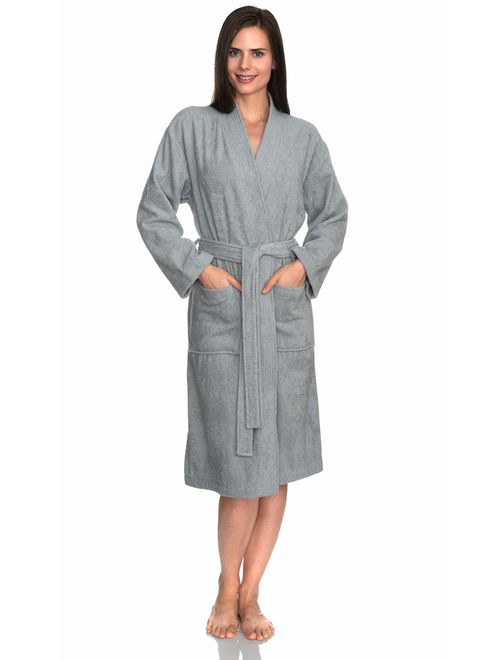 TowelSelections Women's Robe Turkish Cotton Terry Kimono Bathrobe