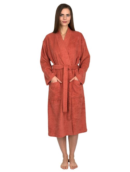 TowelSelections Women's Robe Turkish Cotton Terry Kimono Bathrobe