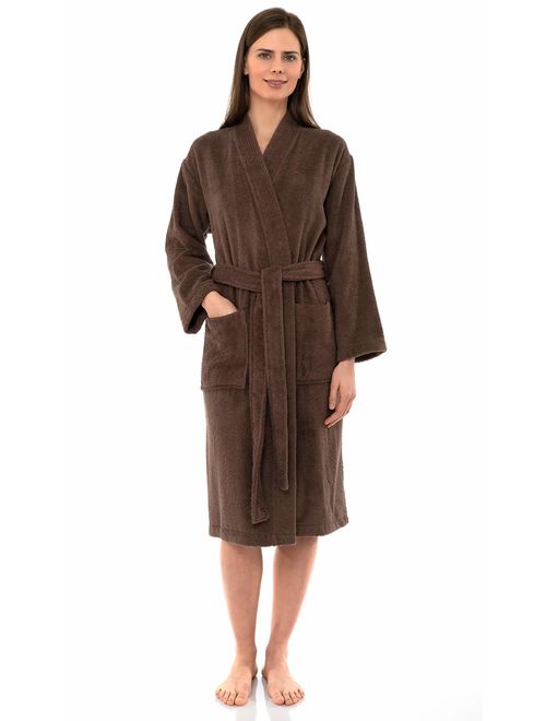 TowelSelections Women's Robe Turkish Cotton Terry Kimono Bathrobe