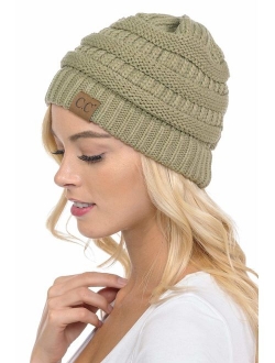 C.C Women's Thick Soft Knit Beanie Cap Hat