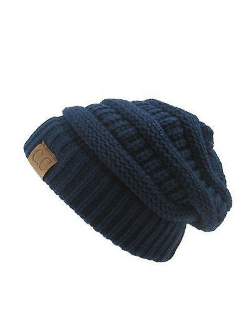 C.C Women's Thick Soft Knit Beanie Cap Hat