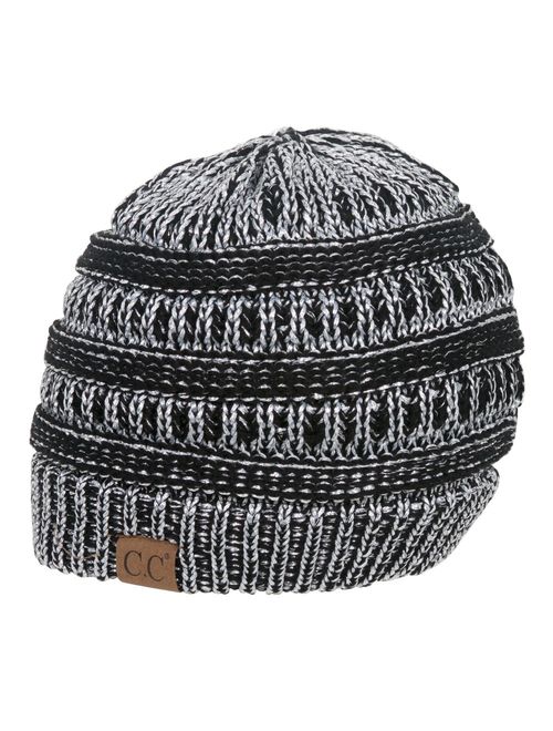 C.C Women's Thick Soft Knit Beanie Cap Hat