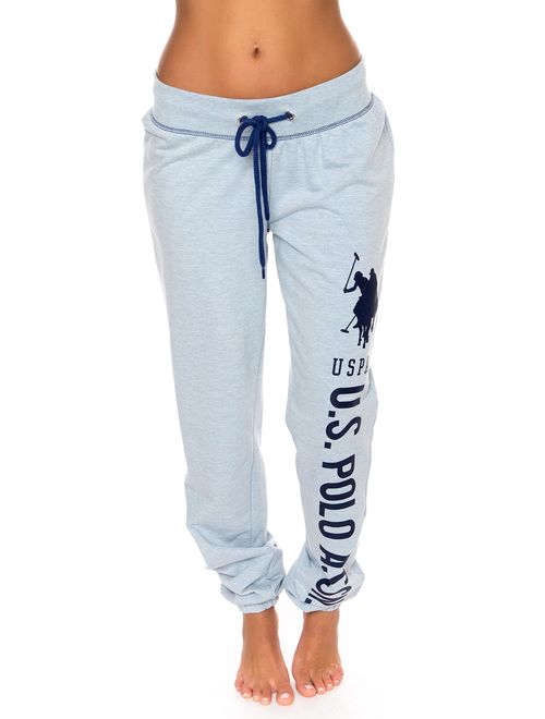 U.S. Polo Assn. Essentials Womens French Terry Joggers – Sweatpants for Women