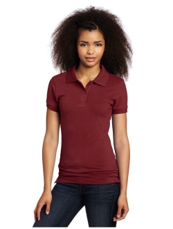 Uniforms Juniors' Stretch Pique Polo Shirt