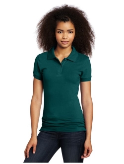 Uniforms Juniors' Stretch Pique Polo Shirt