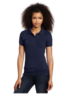 Uniforms Juniors' Stretch Pique Polo Shirt