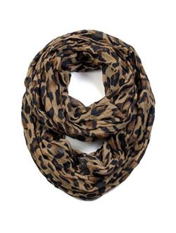 Scarfand's Classic Leopard Print Infinity Scarf