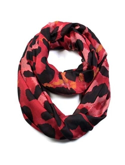 Scarfand's Classic Leopard Print Infinity Scarf