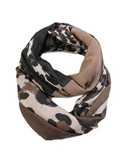 Scarfand's Classic Leopard Print Infinity Scarf