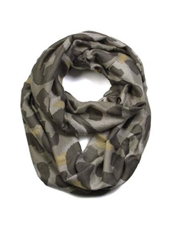 Scarfand's Classic Leopard Print Infinity Scarf