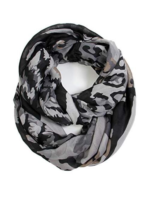 Scarfand's Classic Leopard Print Infinity Scarf