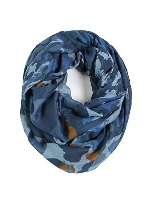 Scarfand's Classic Leopard Print Infinity Scarf