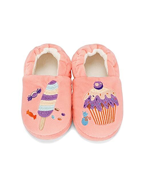 ESTAMICO Toddler Girls' Bunny Slipper Cartoon Rabbit Warm Winter House Shoes