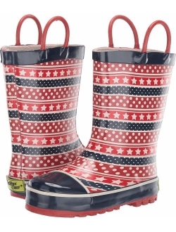 Kid's Waterproof Printed Rain Boot