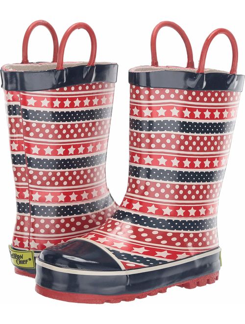 Western Chief Kid's Waterproof Printed Rain Boot