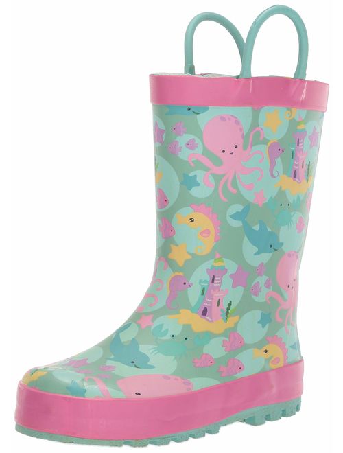 Western Chief Kid's Waterproof Printed Rain Boot