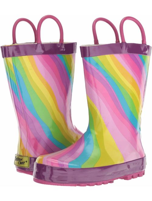 Western Chief Kid's Waterproof Printed Rain Boot