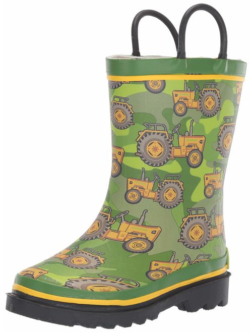 Western Chief Kid's Waterproof Printed Rain Boot