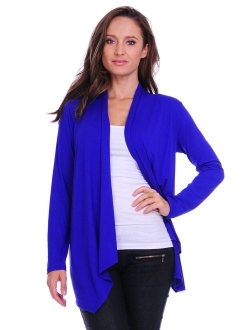 Simply Ravishing SR Women's Basic Various Style Sleeve Open Cardigan (Size: Small-5X)