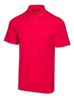 Golf Shirts for Men - Dry Fit Short-Sleeve Polo, Athletic Casual Collared T-Shirt