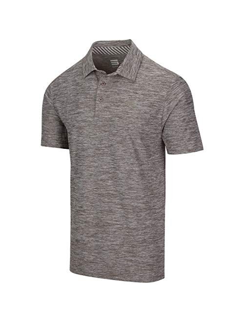 Three Sixty Six Golf Shirts for Men - Dry Fit Short-Sleeve Polo, Athletic Casual Collared T-Shirt