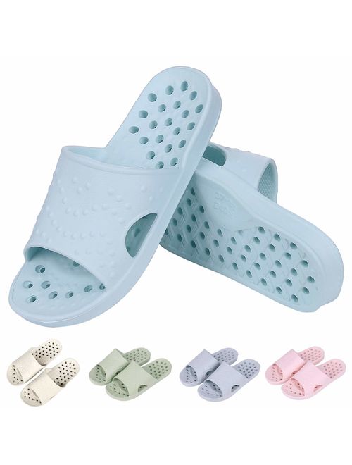 Buy Shower Sandal Slippers Quick Drying Bathroom Slippers Gym Slippers ...