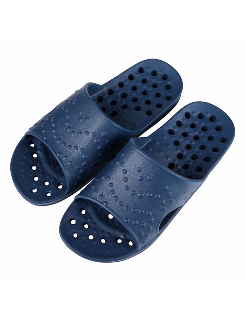 Shower Sandal Slippers Quick Drying Bathroom Slippers Gym Slippers Soft Sole Open Toe House Slippers