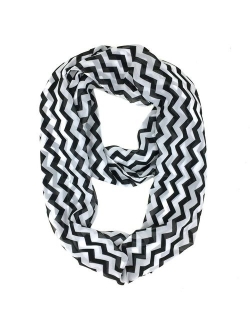 Tapp CollectionsTM Premium Soft Multicolor Sheer Infinity Scarf