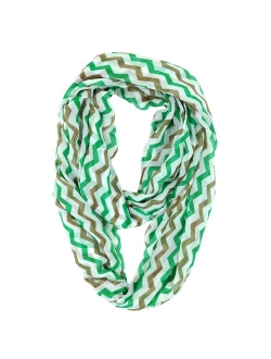 Tapp CollectionsTM Premium Soft Multicolor Sheer Infinity Scarf