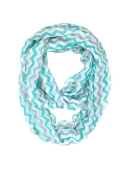 Tapp CollectionsTM Premium Soft Multicolor Sheer Infinity Scarf