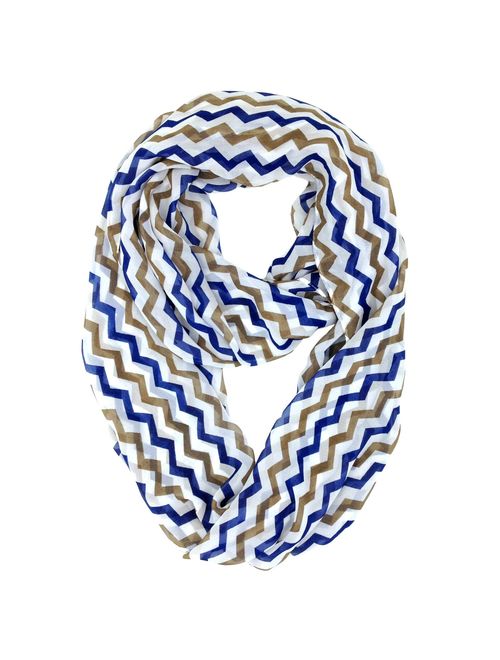 Tapp CollectionsTM Premium Soft Multicolor Sheer Infinity Scarf