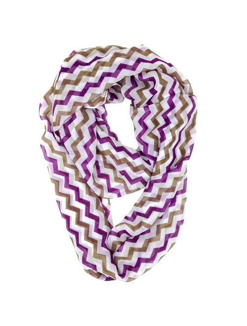 Tapp CollectionsTM Premium Soft Multicolor Sheer Infinity Scarf