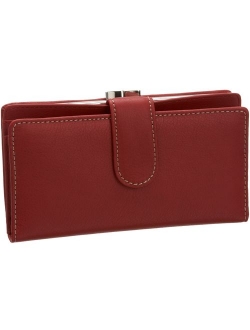 Mundi Suburban Rio Womens Checkbook Wallet With RFID Blocking Technology