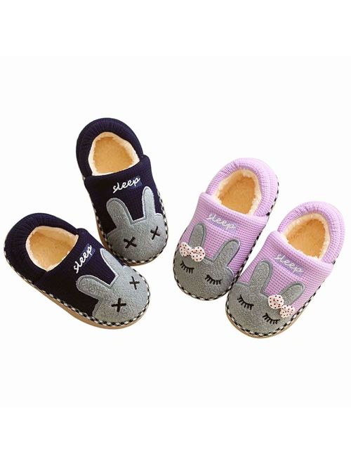 kids memory foam slippers